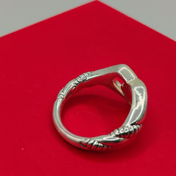 Jai By John Hardy Symbols of Love Dog Paw Ring Size 8 - Picture 5 of 7